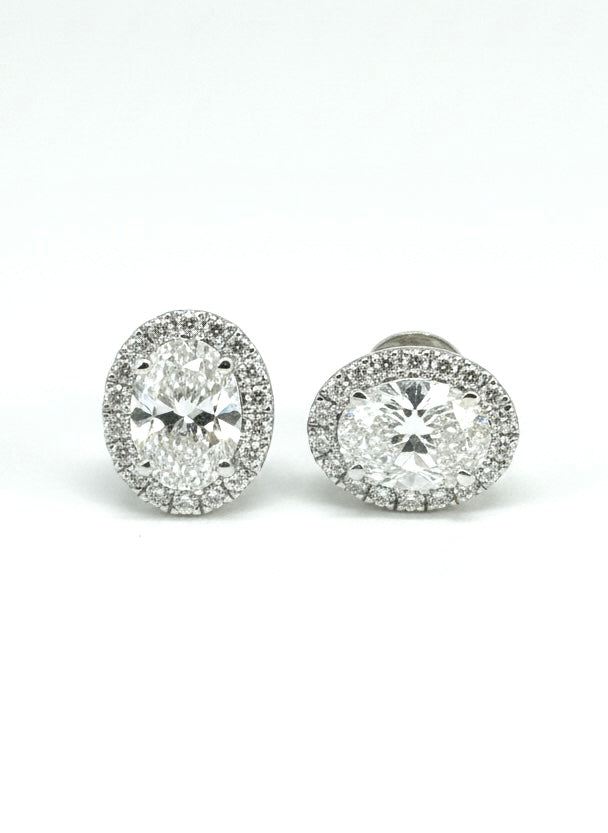 Golden Thread Lab Diamond Earring
