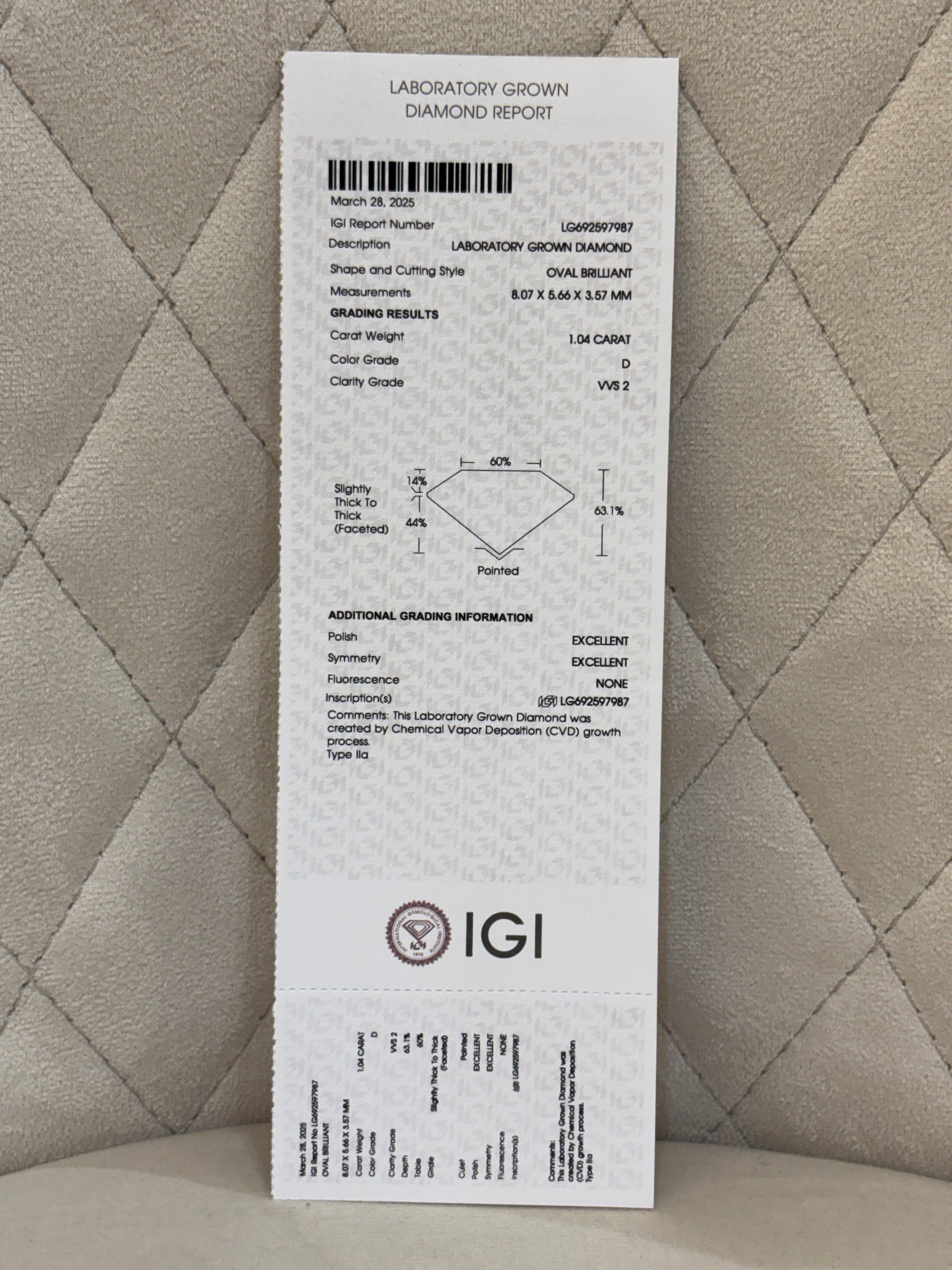 Eternal Thread Lab Diamond Earring - Fiona Diamonds - Fiona Diamonds