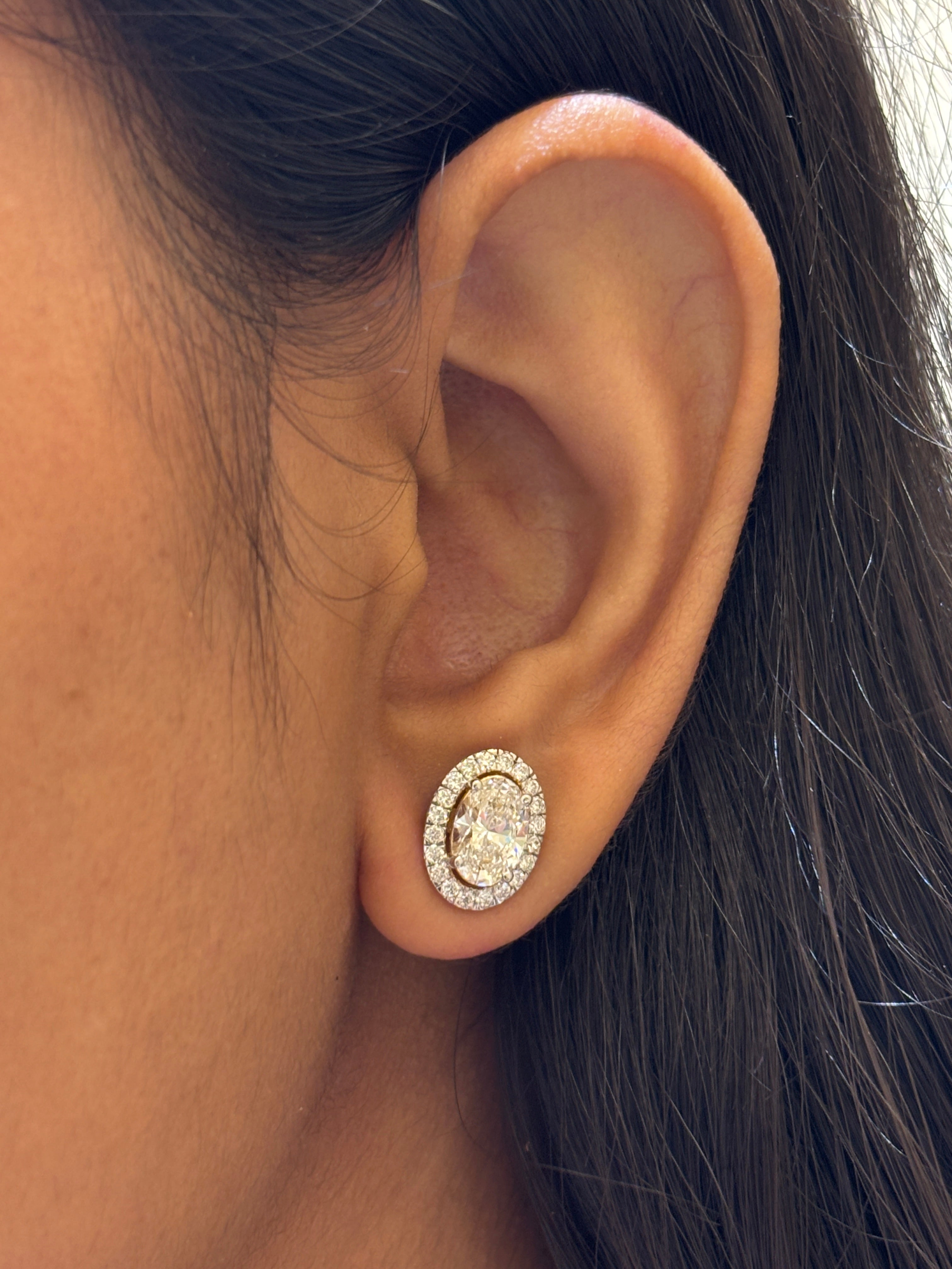 Eternal Thread Lab Diamond Earring - Fiona Diamonds - Fiona Diamonds