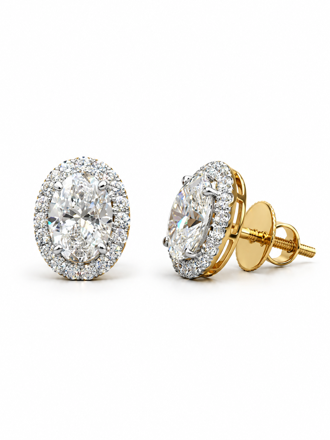 Elara Arc Lab Diamond Earring