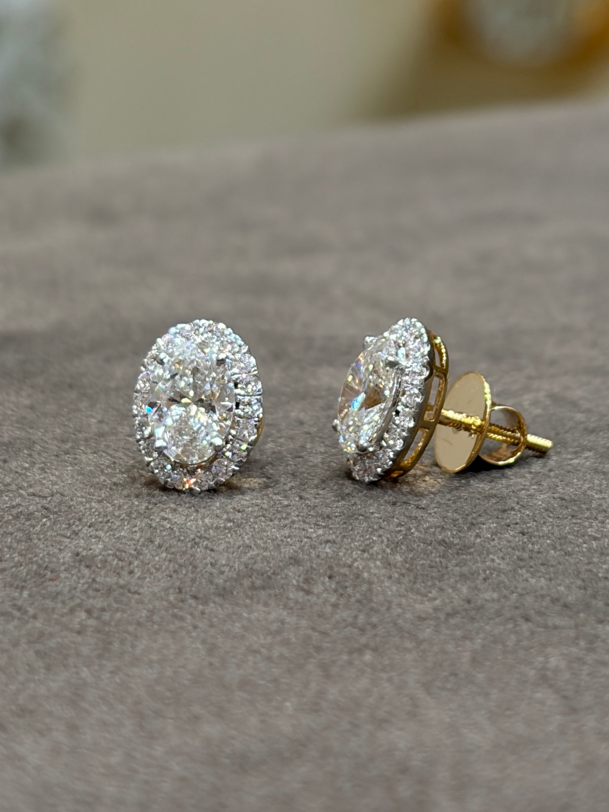 Elara Arc Lab Diamond Earring