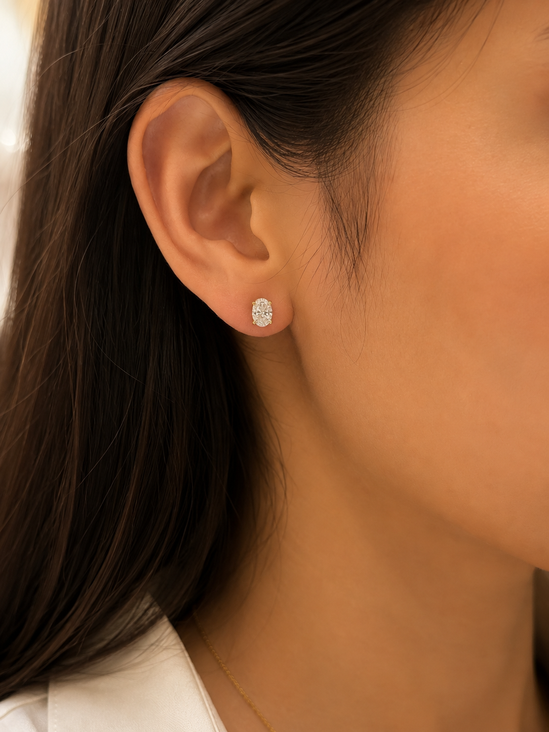 Solara Lab Diamond Earring