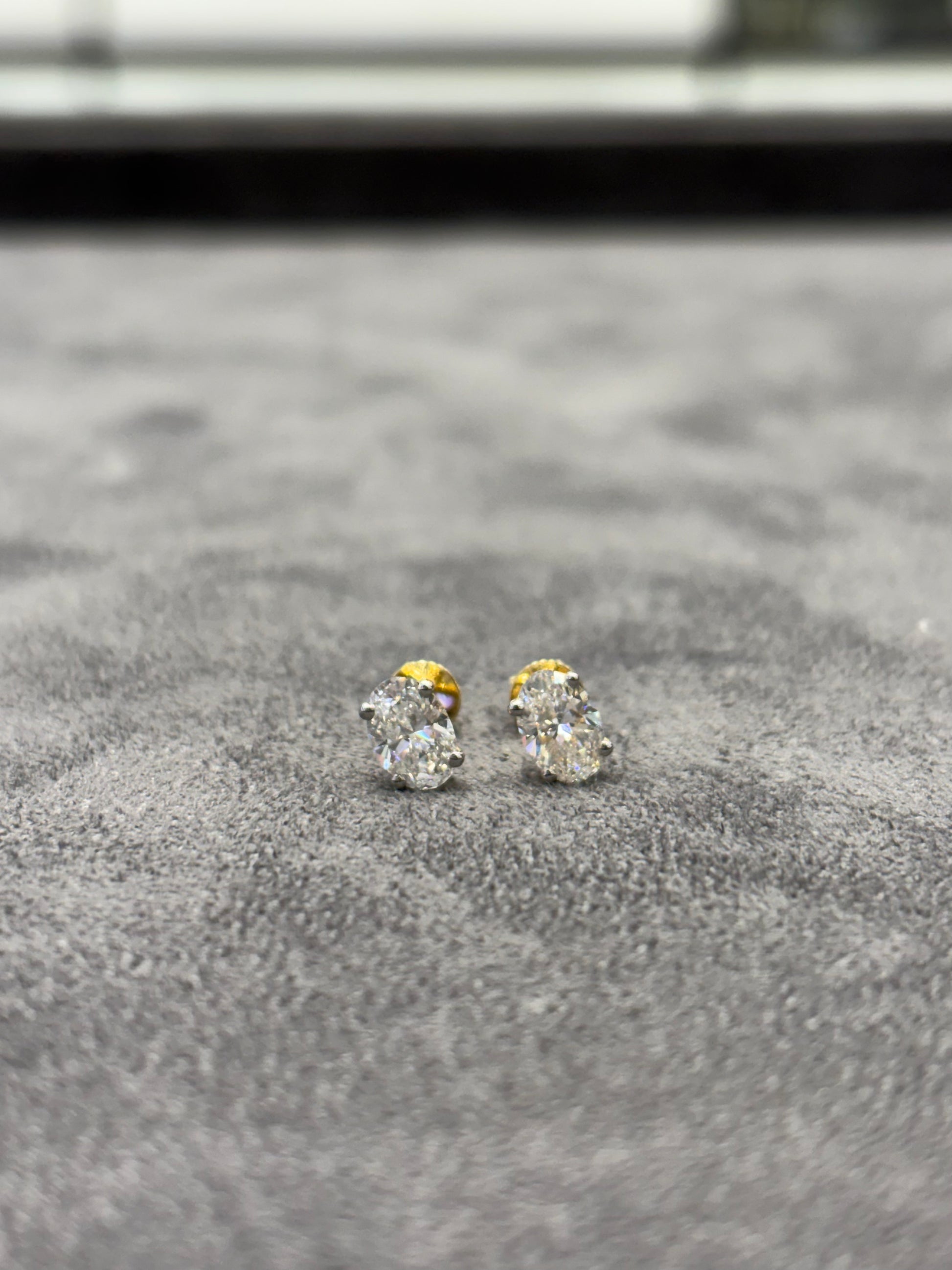 Alexandra Dolce Lab Diamond Earrings