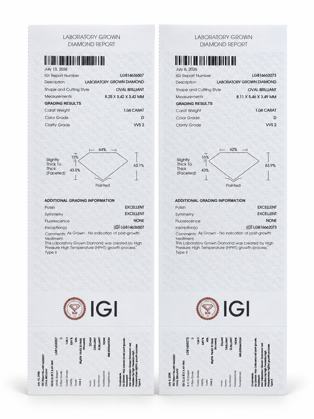 Elvrane Thyrvex Lab Grown Diamond Earring