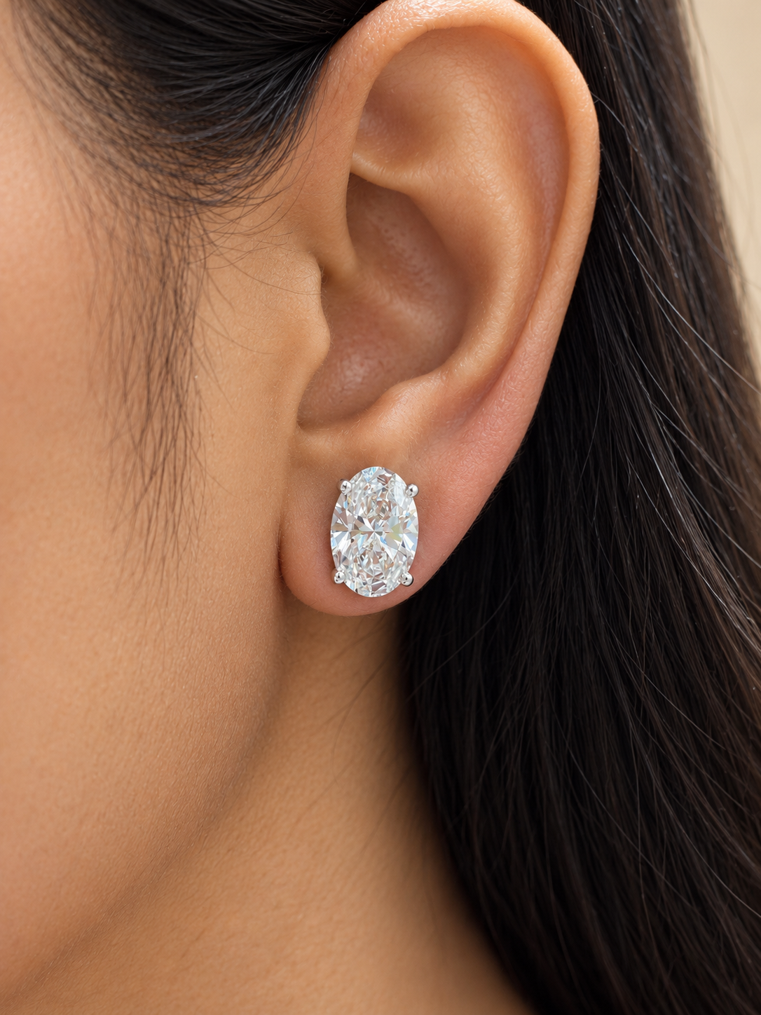 Mali Arc Lab Diamond Earrings