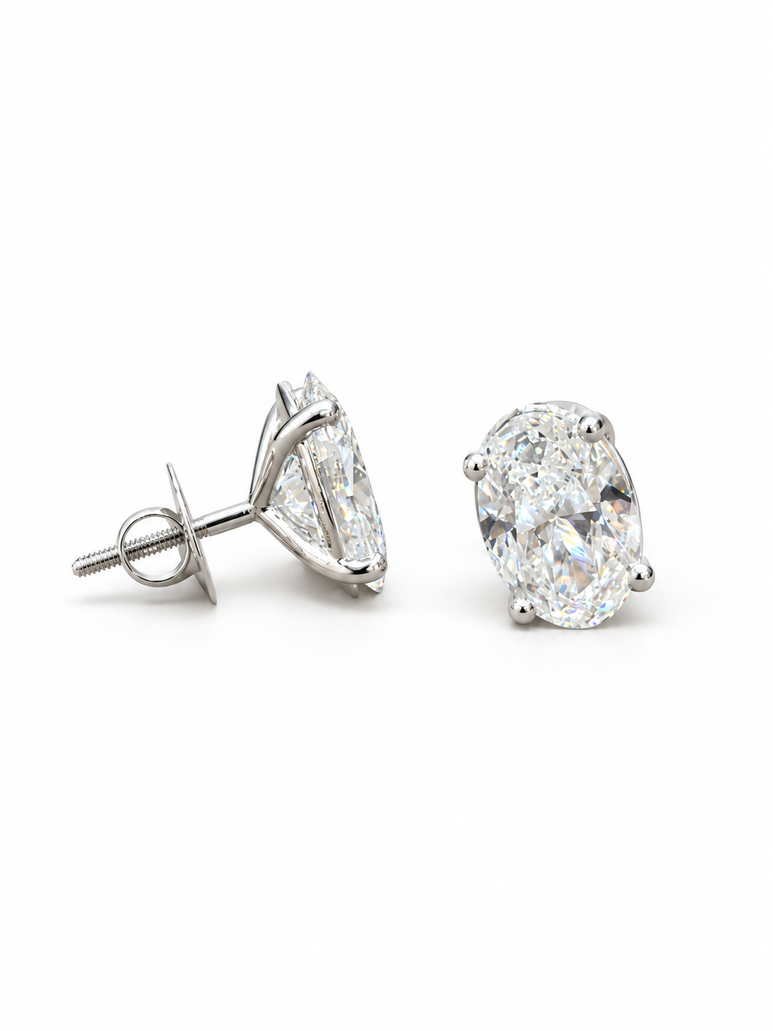 Mali Arc Lab Diamond Earrings