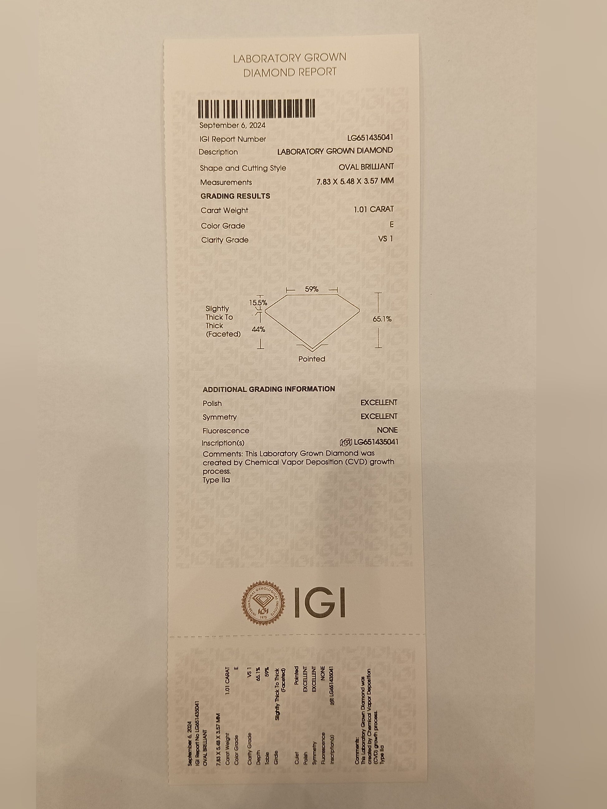 Lanying 1ct Lab Diamond Earring – Dramatic & Delicate