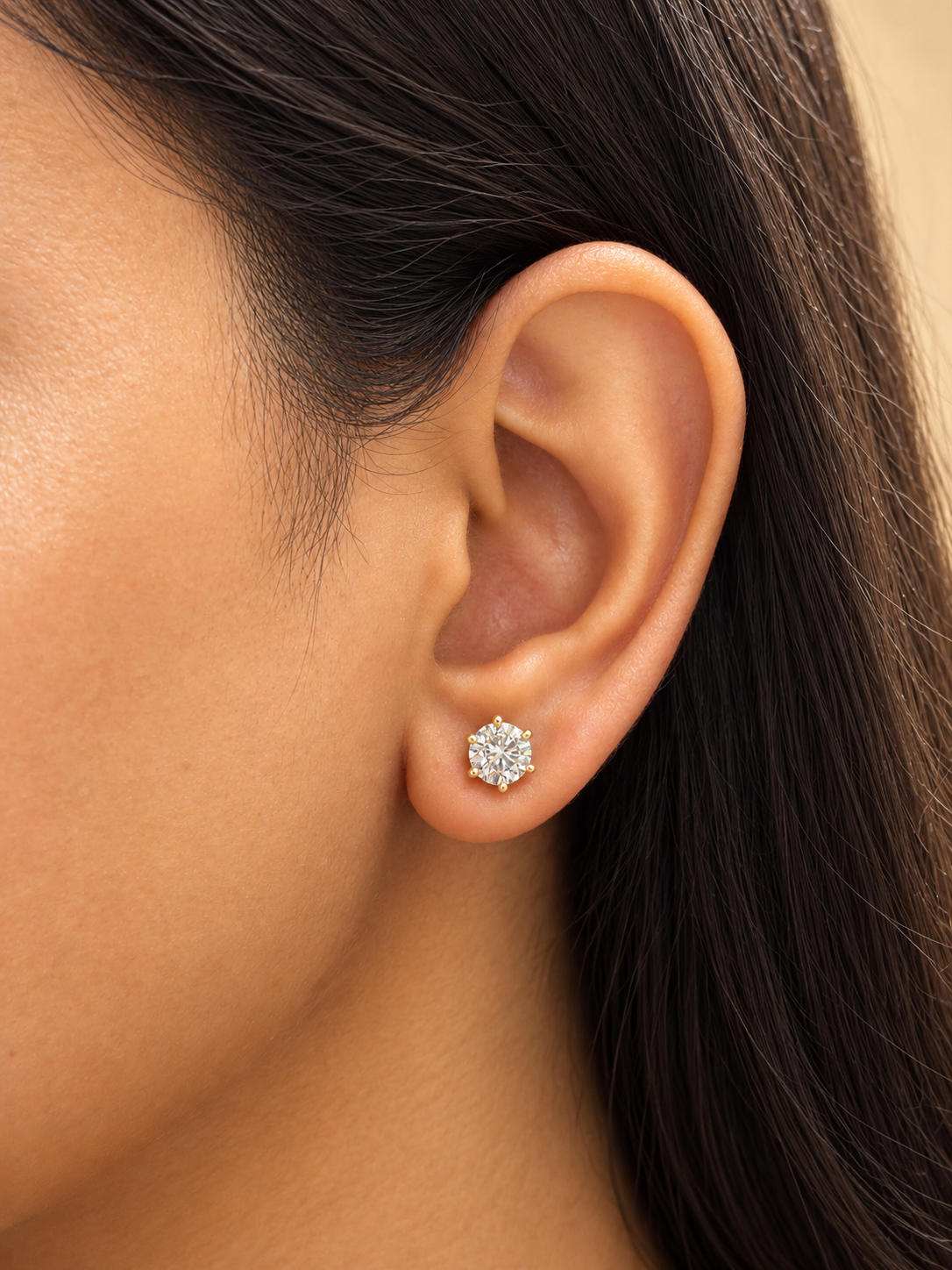 Odessa Poppy Lab Diamond Earrings