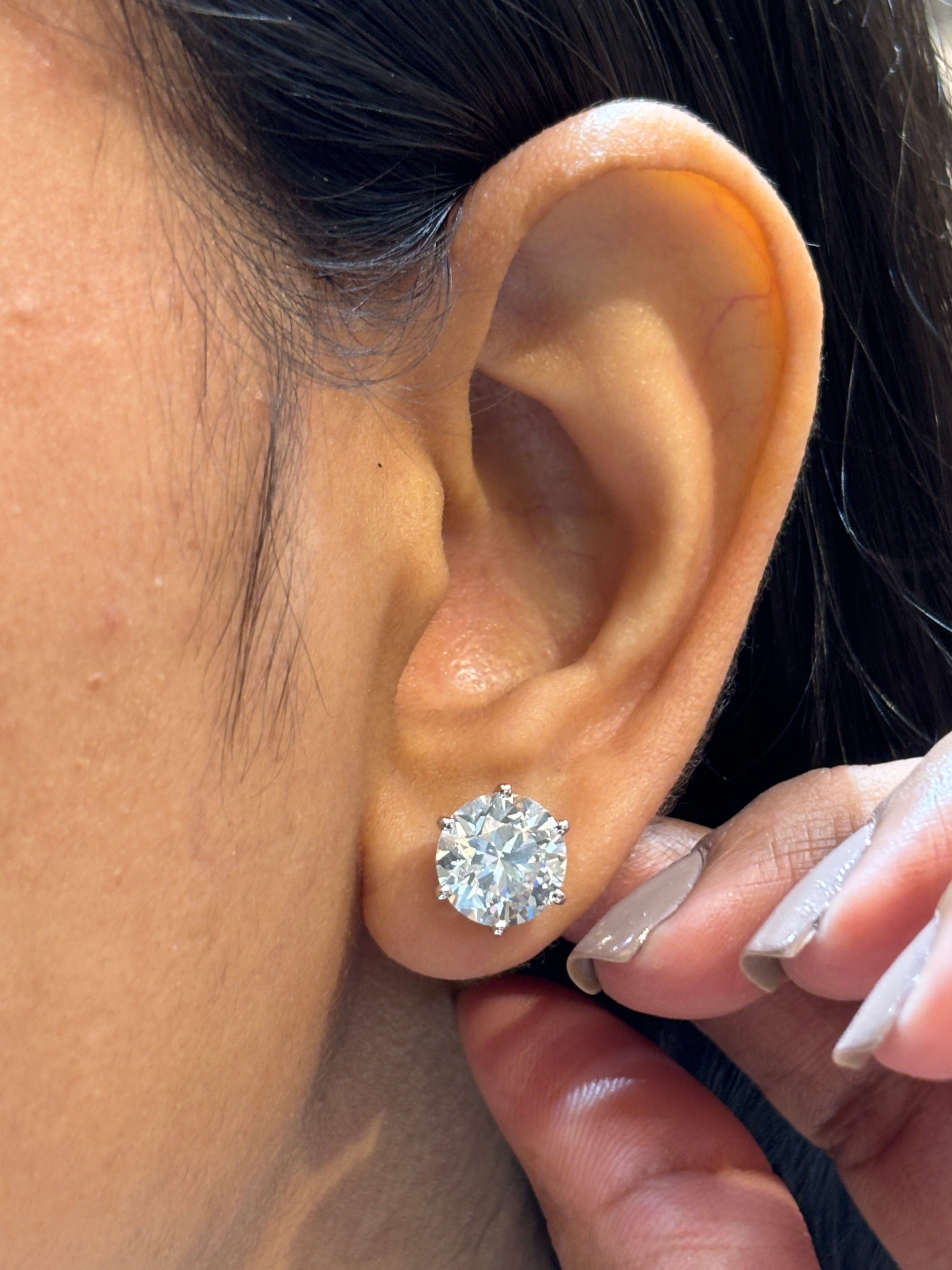 Timeless Grace Lab Diamond Earring
