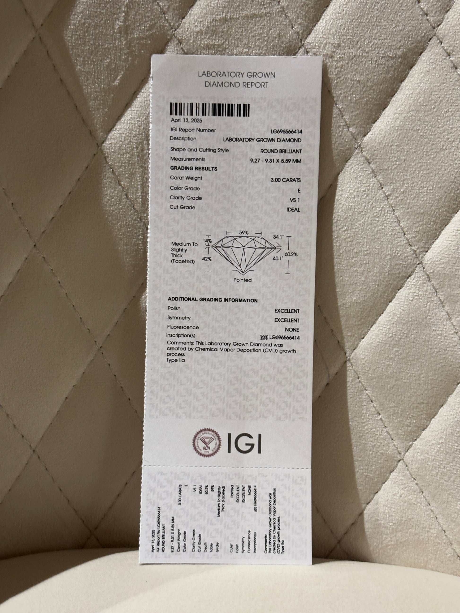 Yulina Stone Lab Diamond Earring