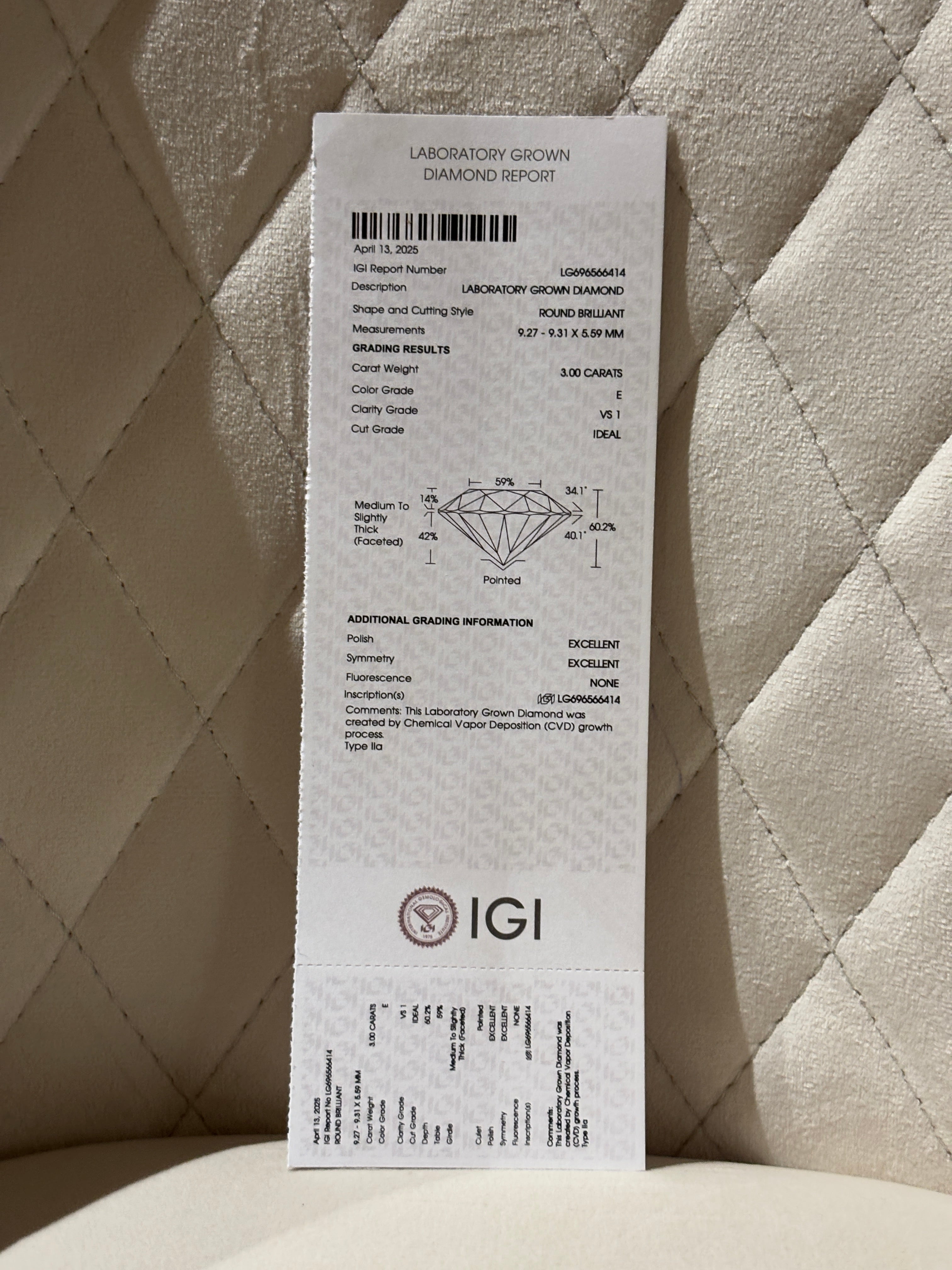 Yulina Stone Lab Diamond Earring