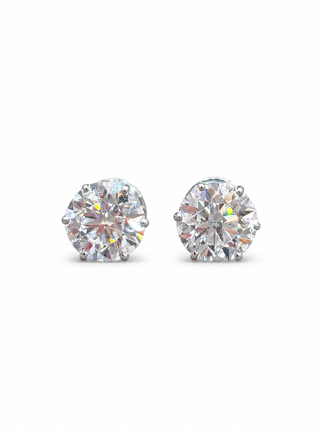 Aevum 2ct Lab Diamond Solitaire Stud Earring