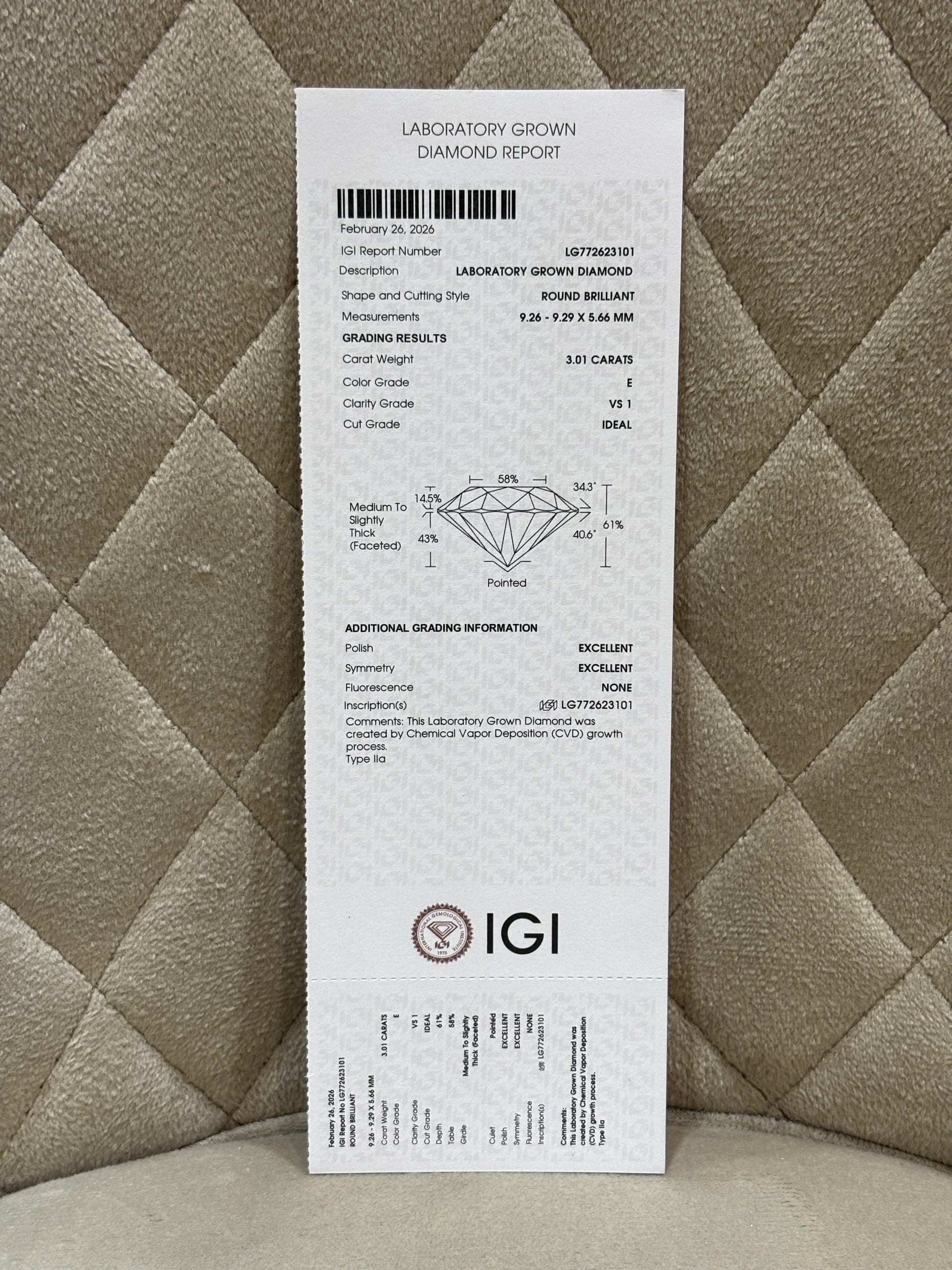 Aelvorn Stex Lab Diamond Earring