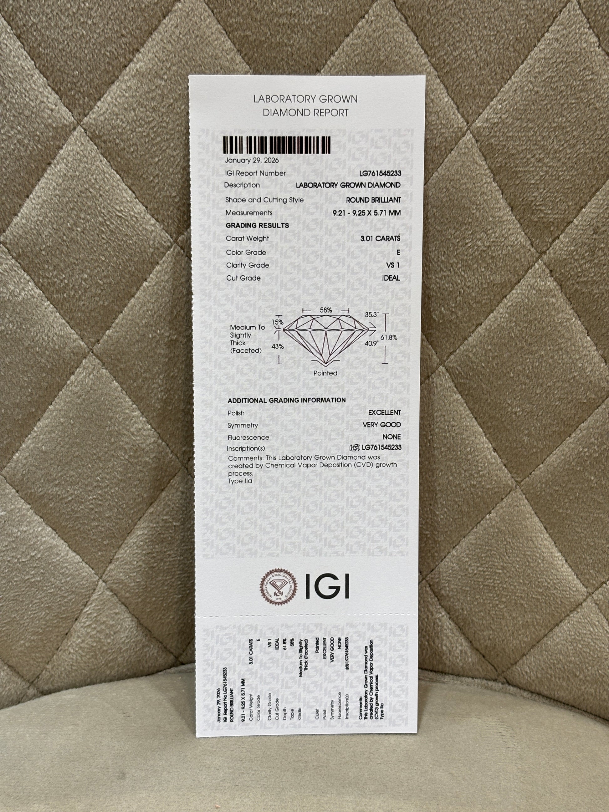 Aelvorn Stex Lab Diamond Earring