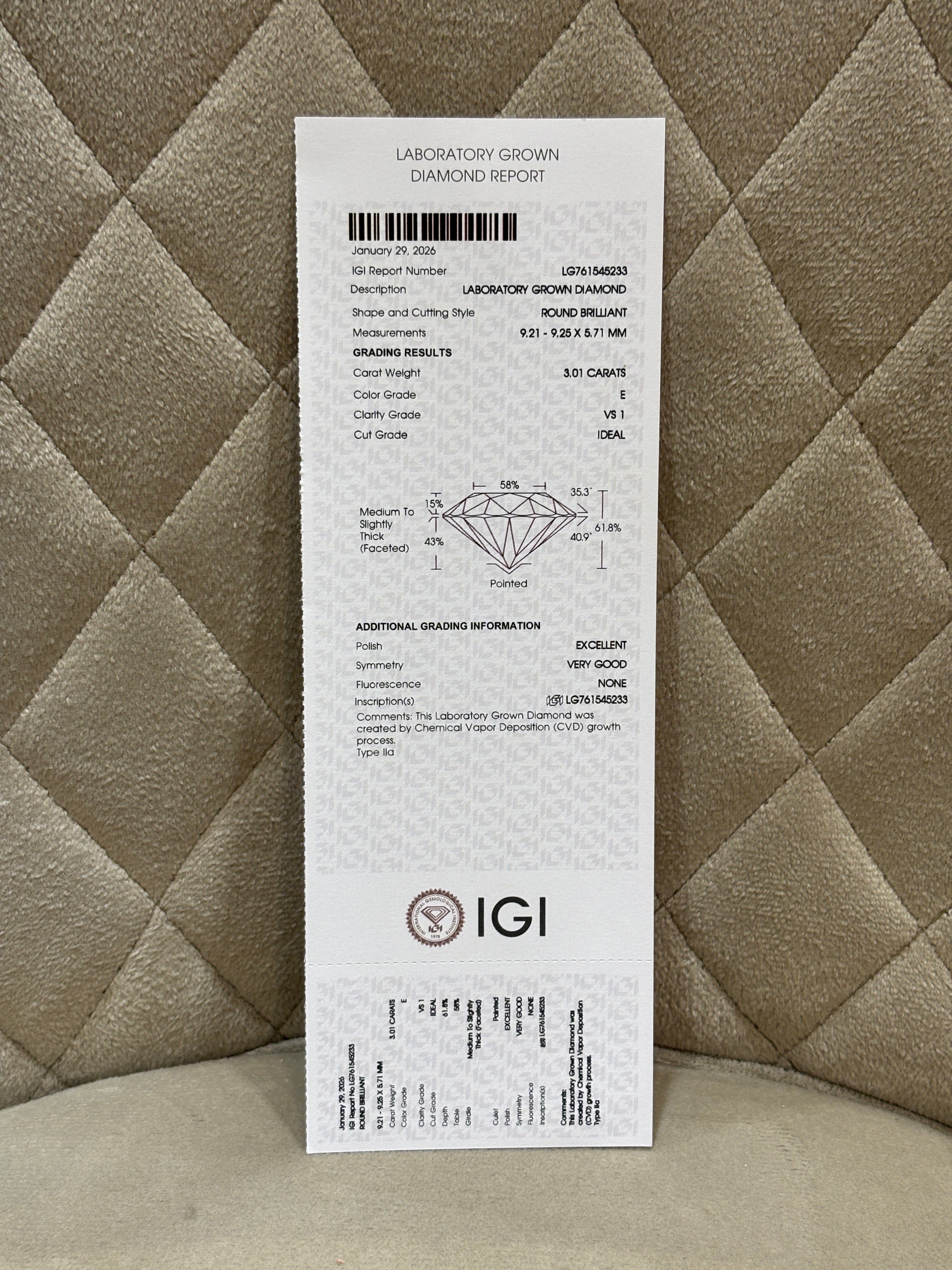 Aelvorn Stex Lab Diamond Earring