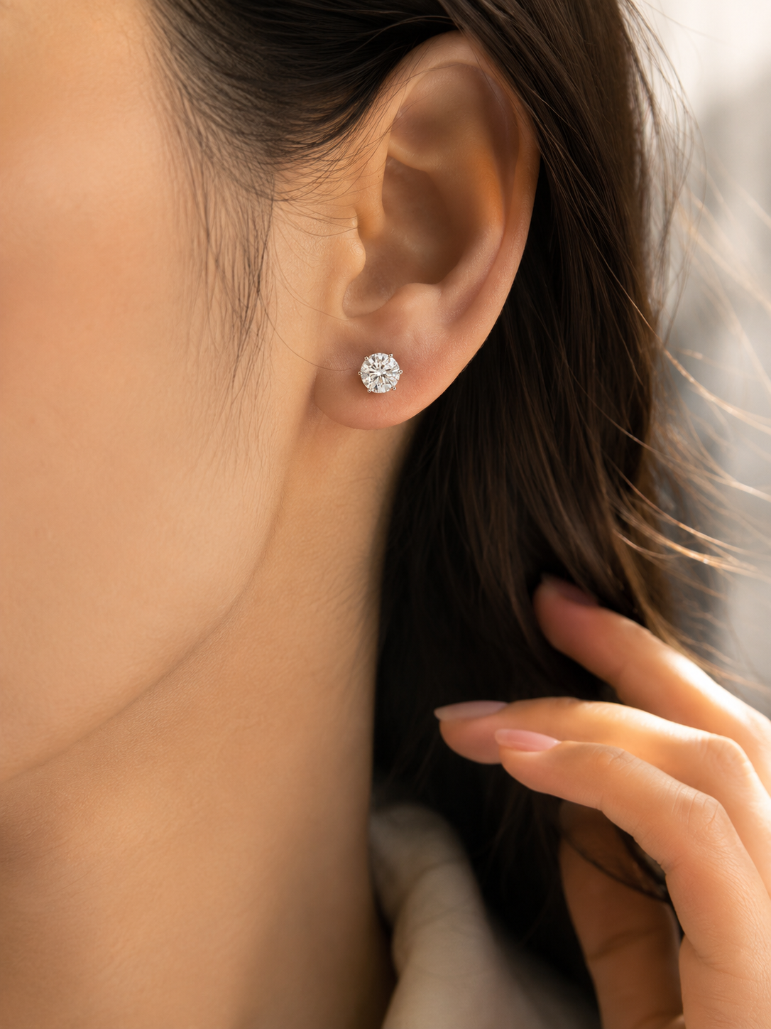 Colvyn Drest Lab Diamond Earring
