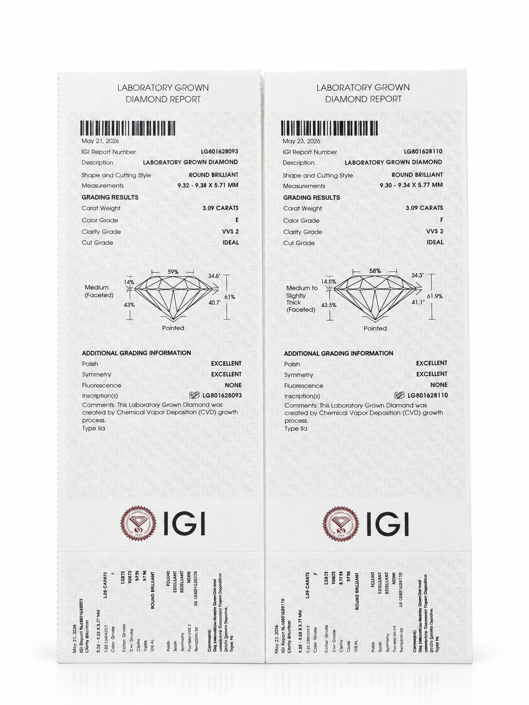 Zevrath Elvorn Lab Grown Diamond Earring