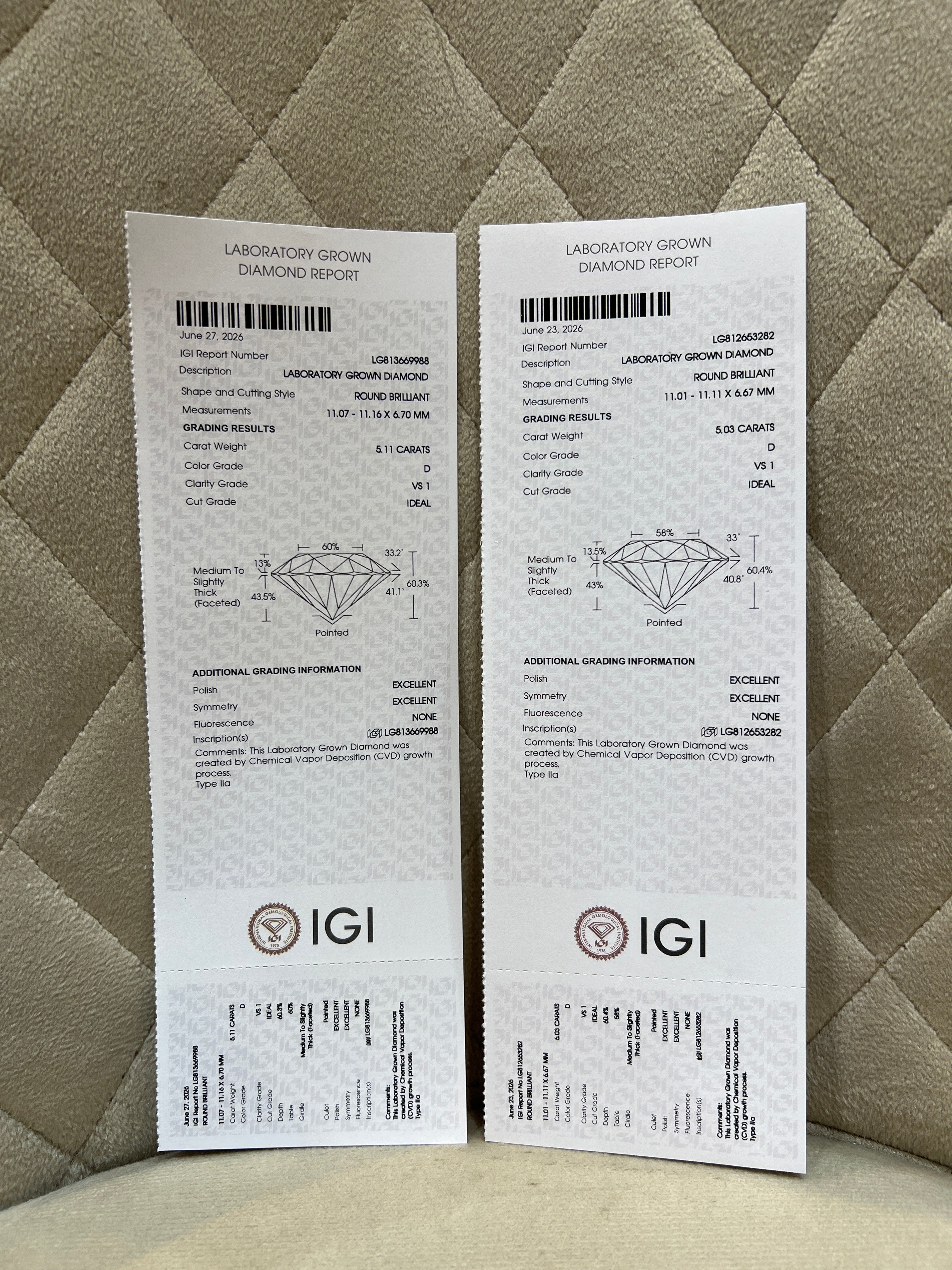Avalon Lab Diamond Earring