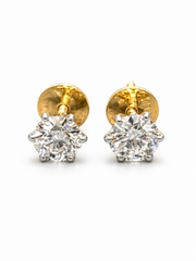 Tilly Periwinkle Lab Diamond Earrings