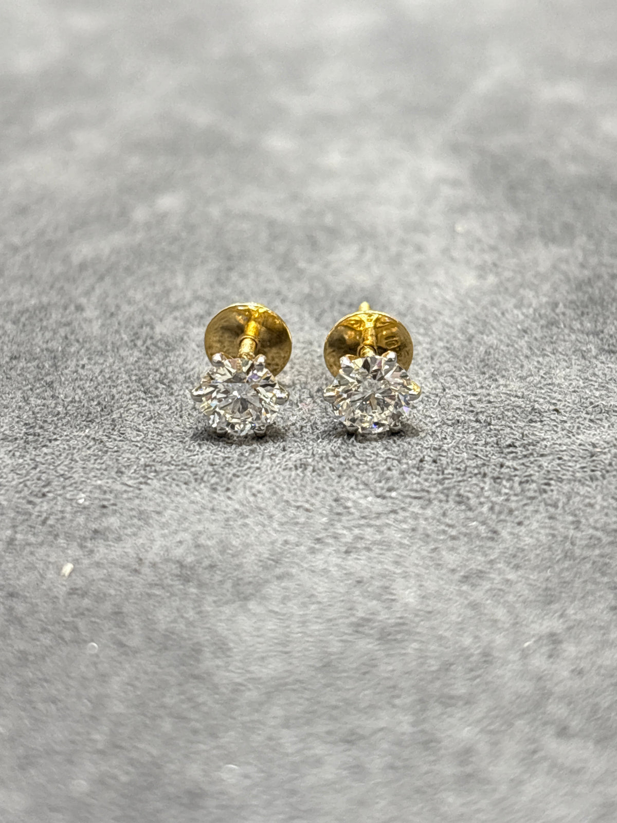 Tilly Periwinkle Lab Diamond Earrings