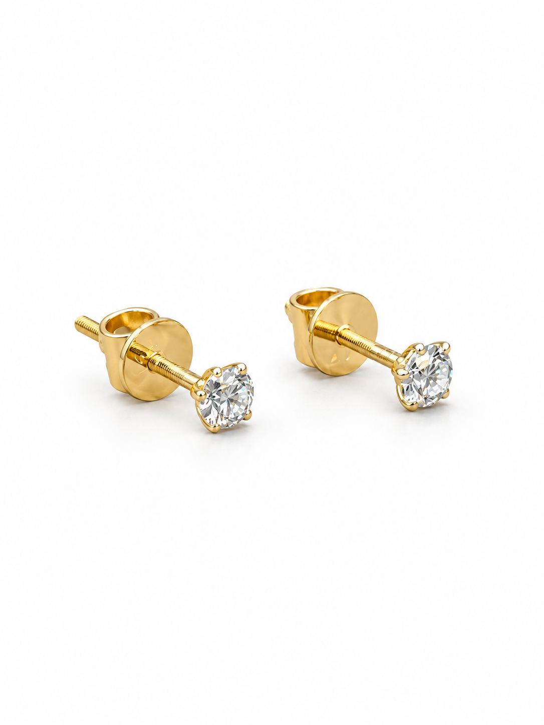 Halo Arc Lab Diamond Earring