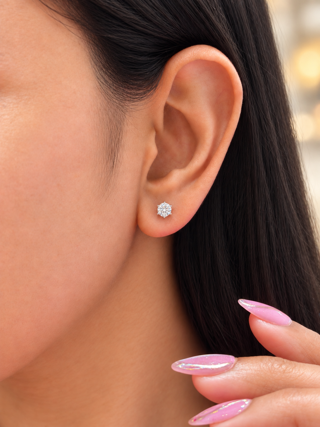 Reva Arc Lab Diamond Earring