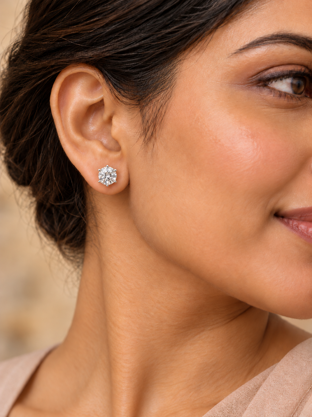 Gaia Arc Lab Diamond Earring