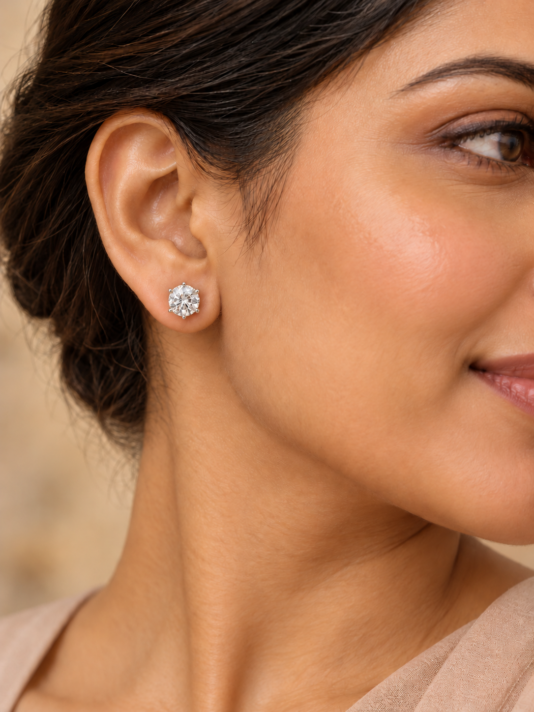 Iris Arc Lab Diamond Earring