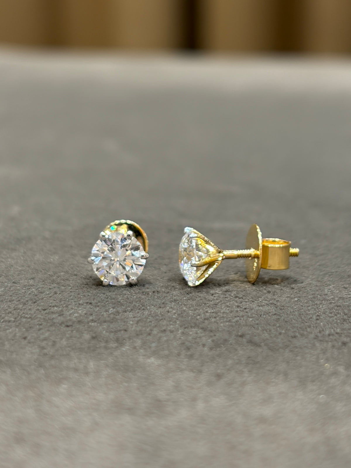 Jade Arc Lab Diamond Earring