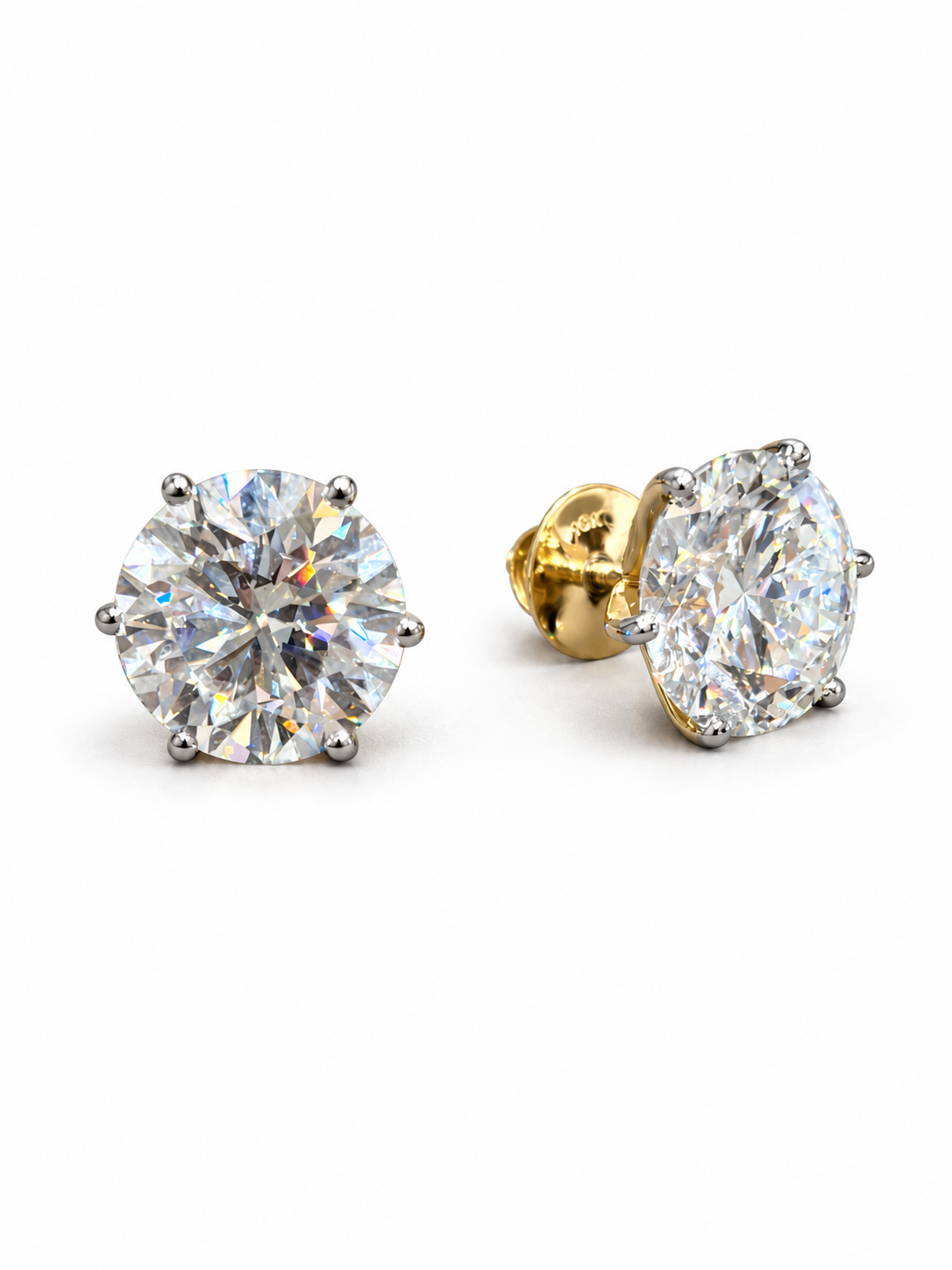 Raina Arc Lab Diamond Earrings