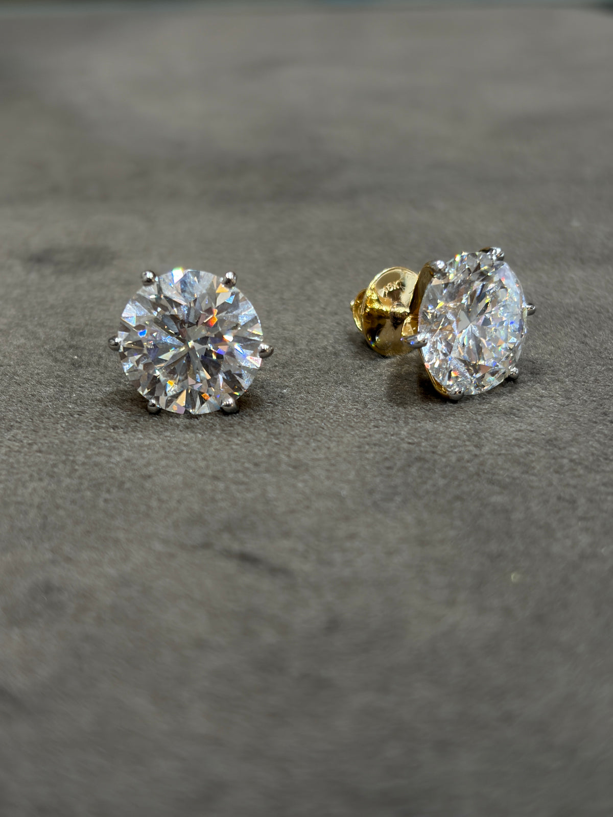 Raina Arc Lab Diamond Earrings