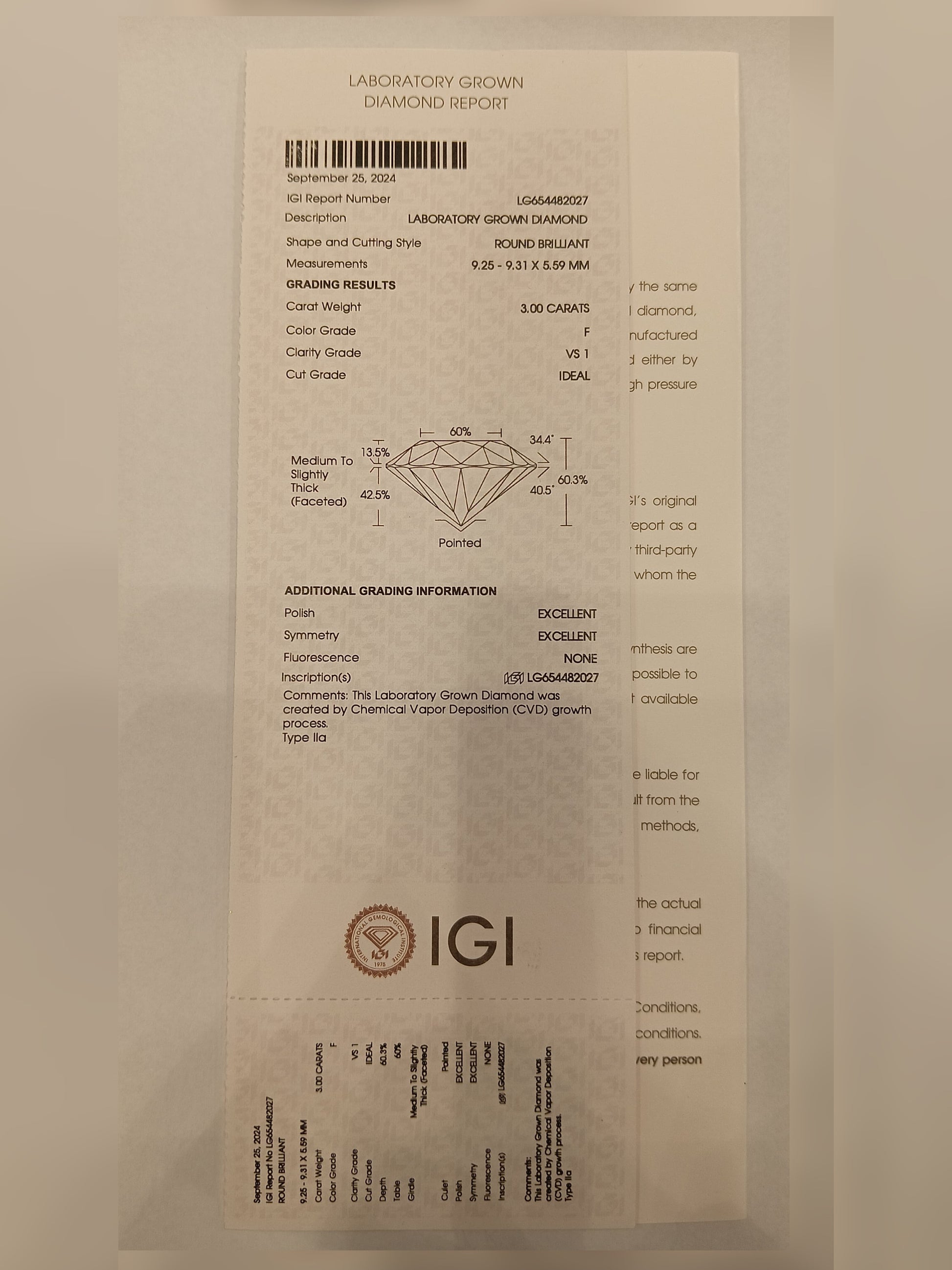 Chunxiao 3ct Lab Diamond Earring – Serene & Stylish