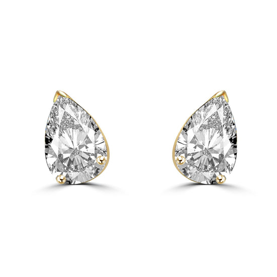 Beaomatic 0.50 Pointer Lab Diamond Stud Earrings - Fiona Diamonds - Fiona Diamonds