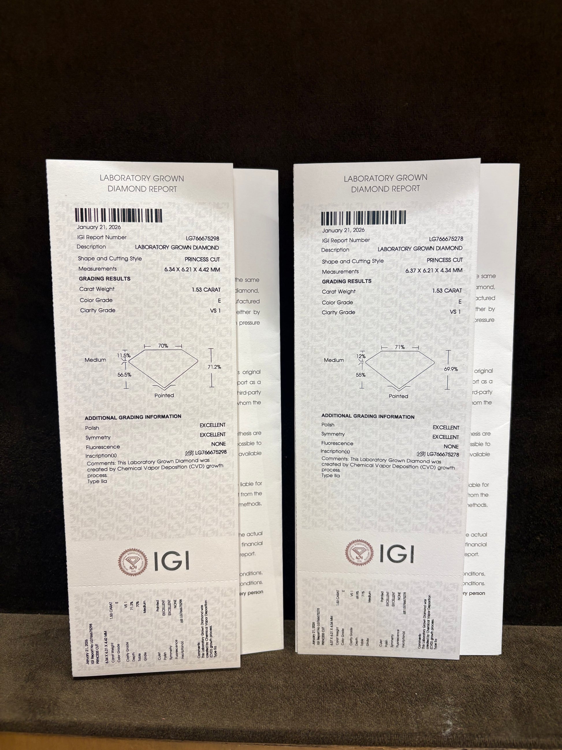 Cassiel Lab Diamond Earring