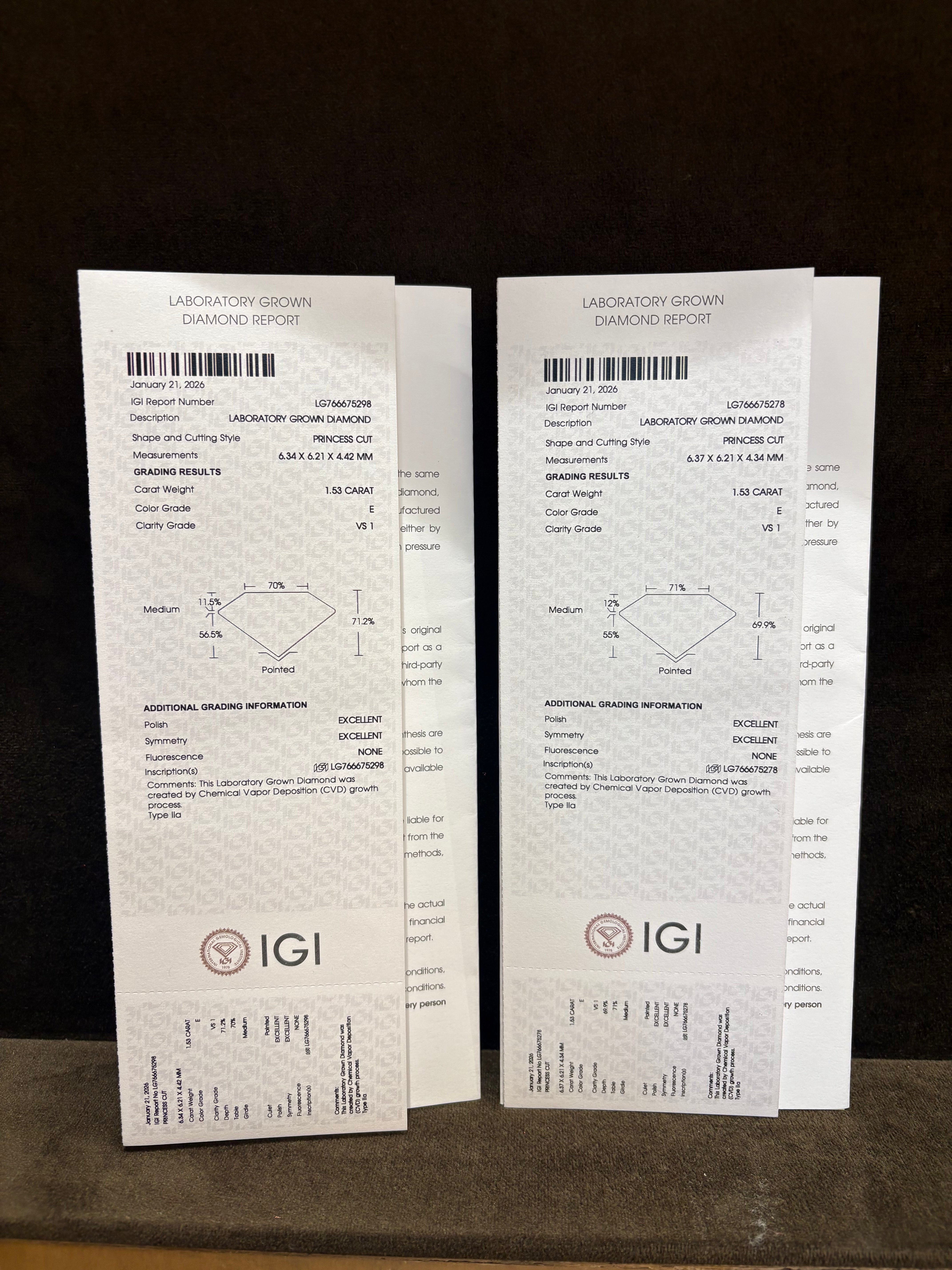 Cassiel Lab Diamond Earring