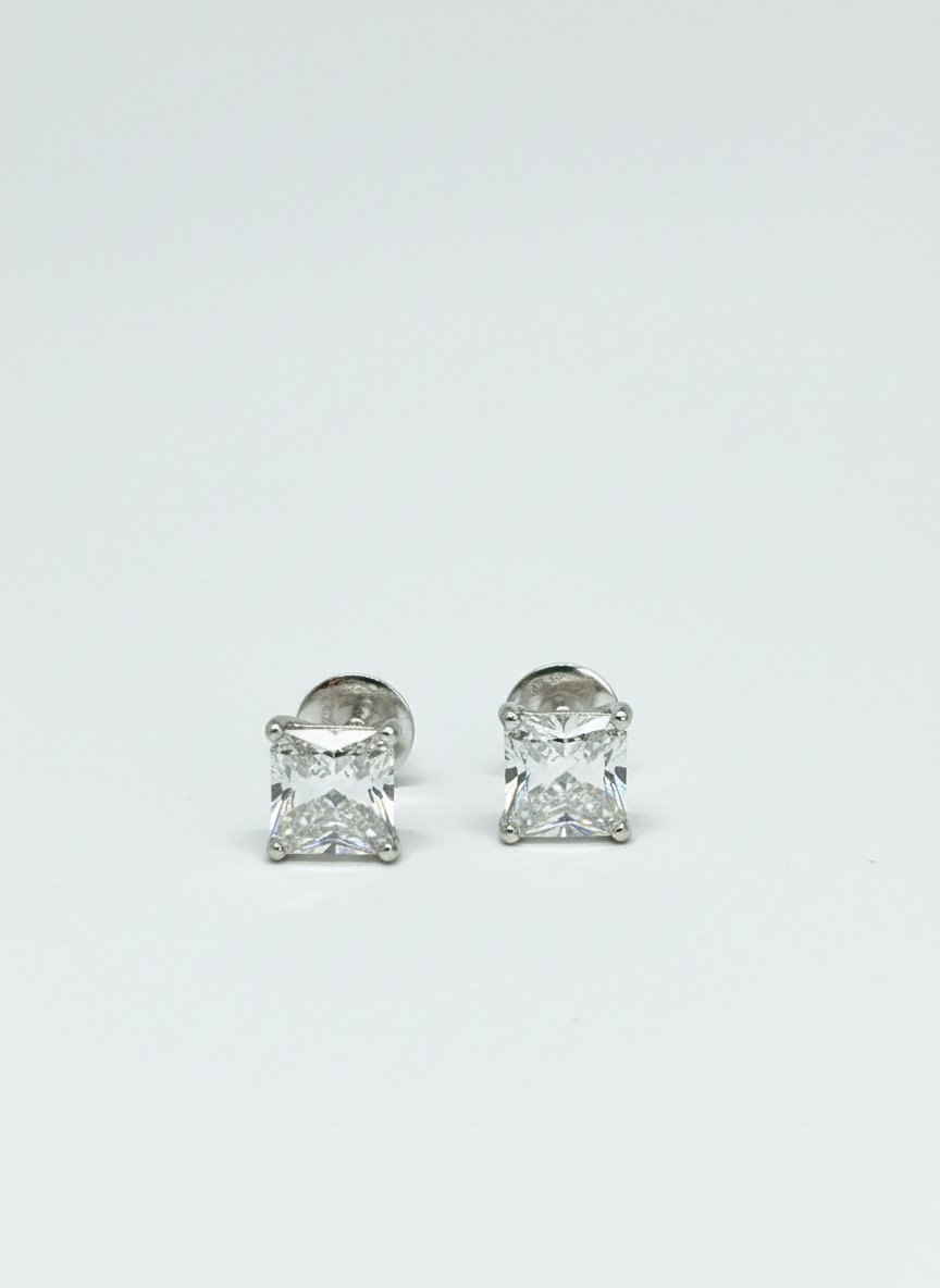 Infinite Halo Lab Diamond Earring