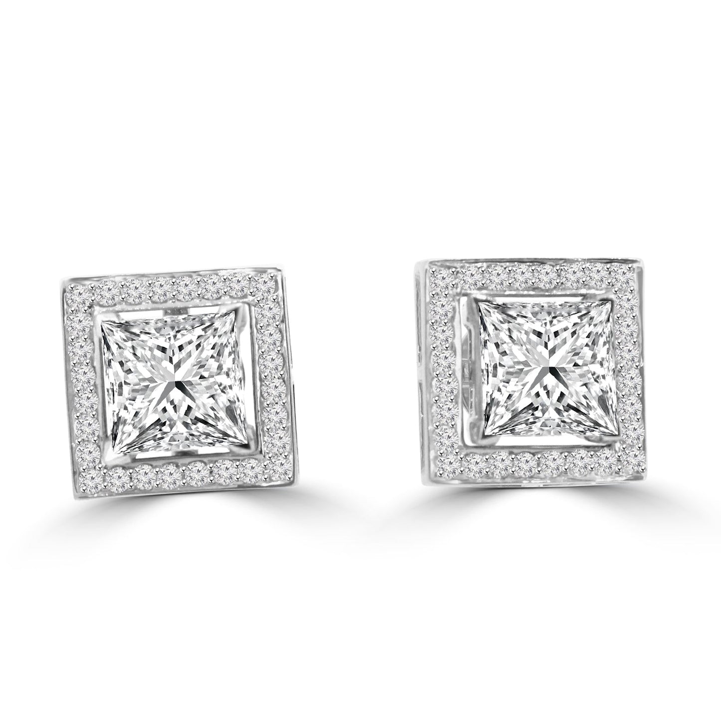 Load image into Gallery viewer, Fancy earrings design Beaaza Lab Grown Diamond Earrings Fiona Diamonds
