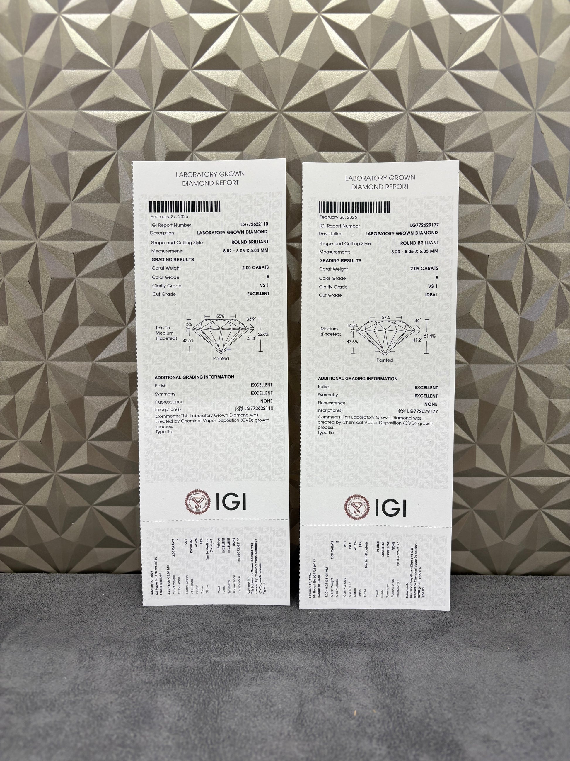 Trelvin Naex Lab Diamond Earring