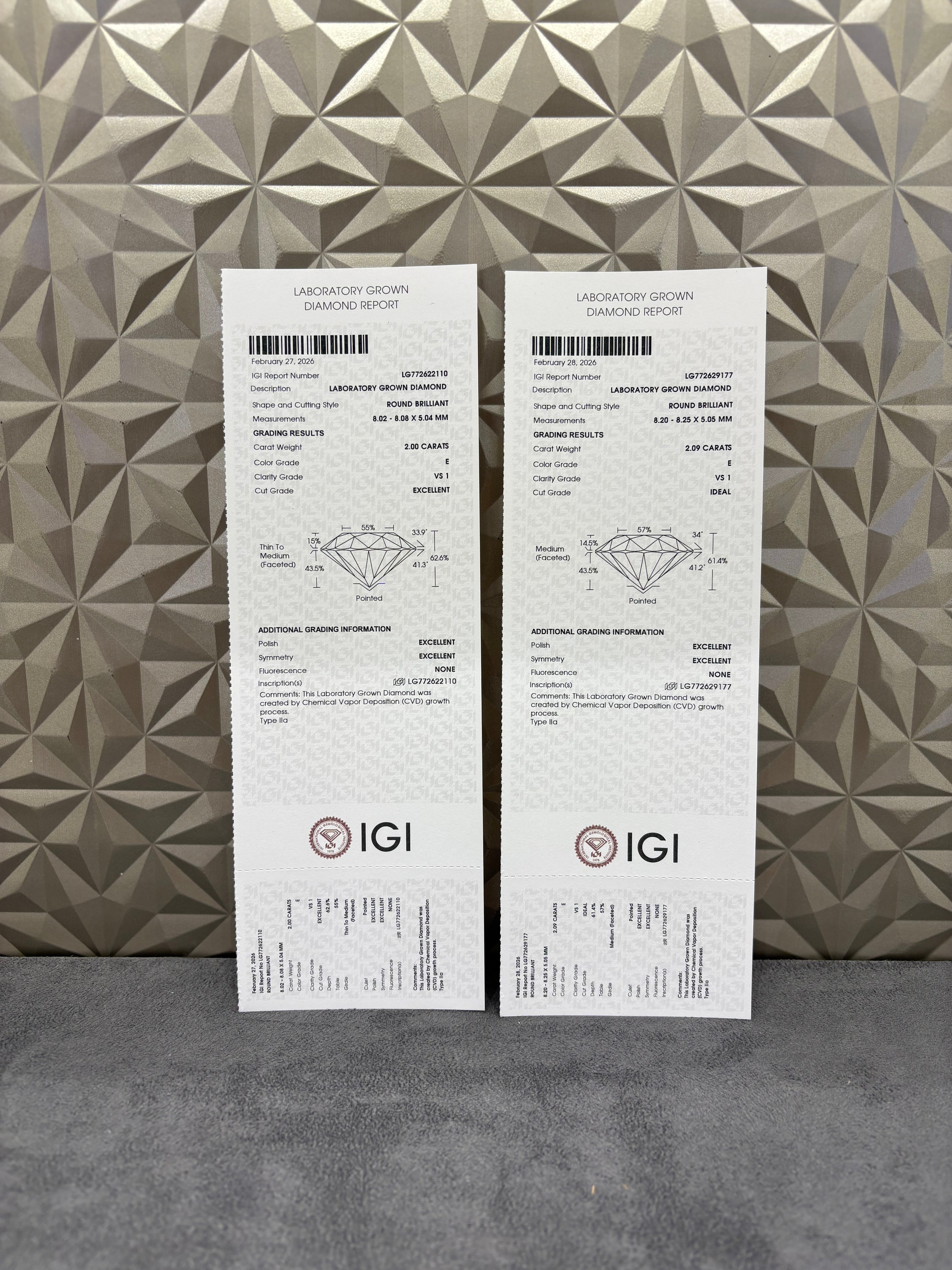 Trelvin Naex Lab Diamond Earring