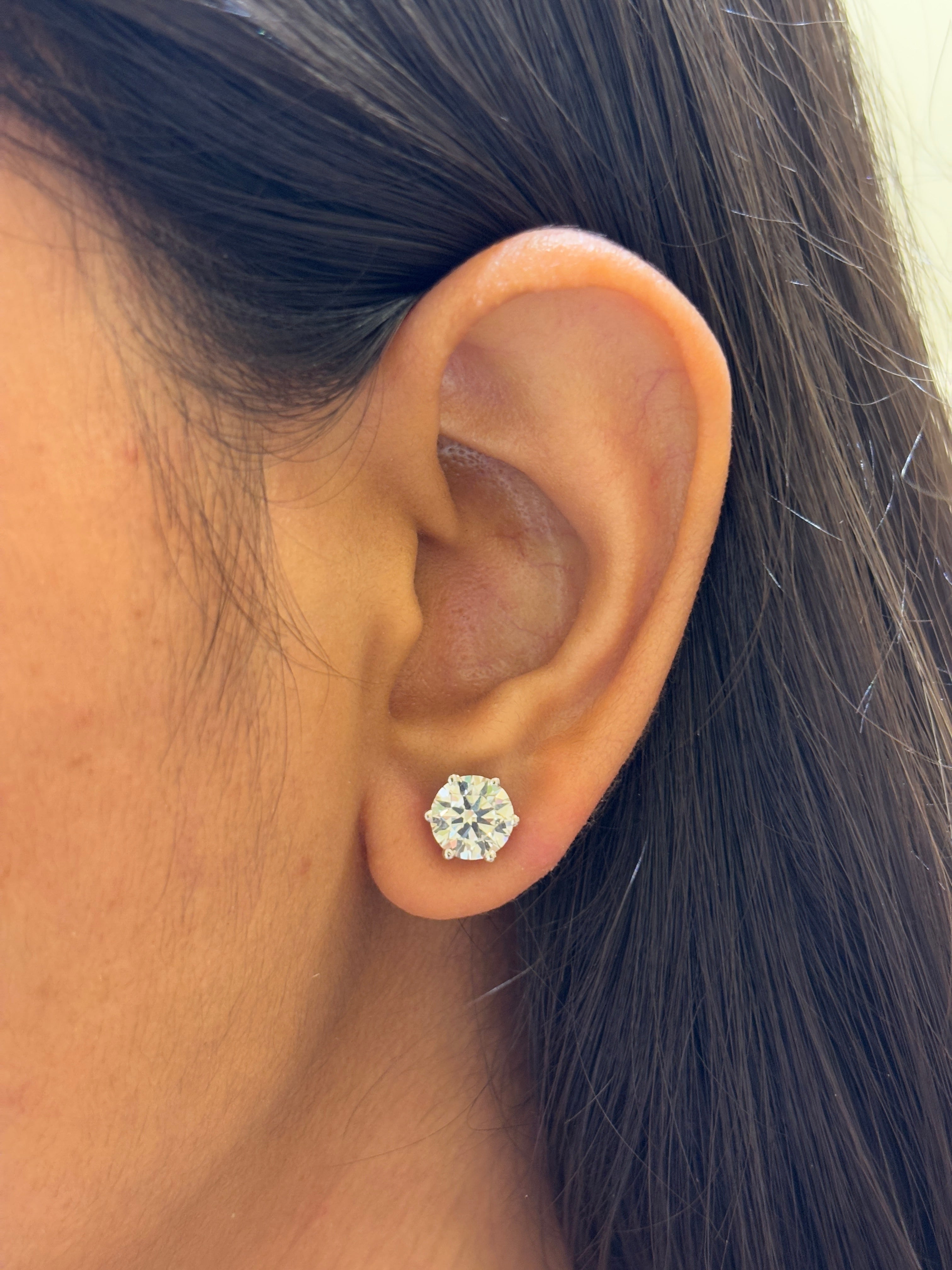 Nysa Blush Lab Diamond Earring