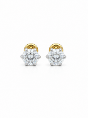 Coralie Lab Diamond Earring