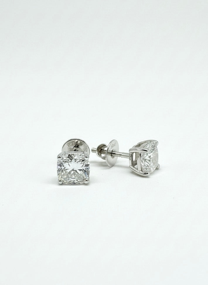 Radiant Crest Lab Diamond Necklace