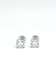 Radiant Crest Lab Diamond Necklace