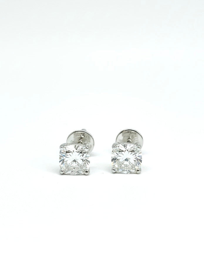 Radiant Crest Lab Diamond Necklace