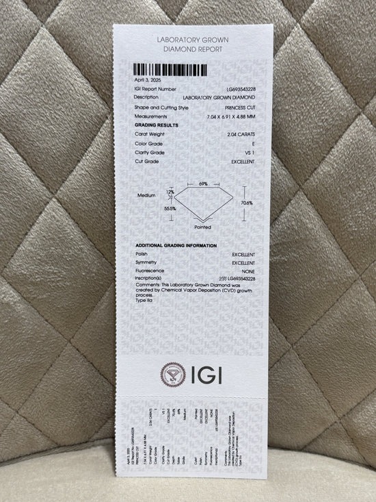 Devika Lab Diamond Earring