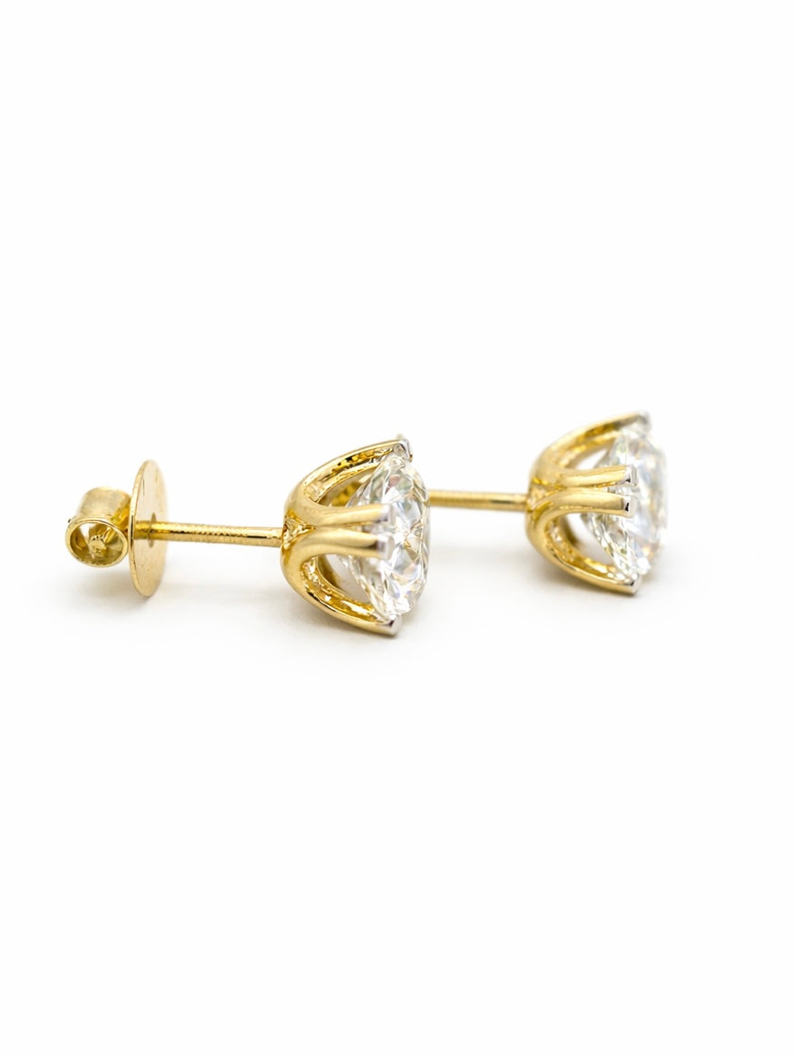 Forge Solitaire Lab Diamond Earring