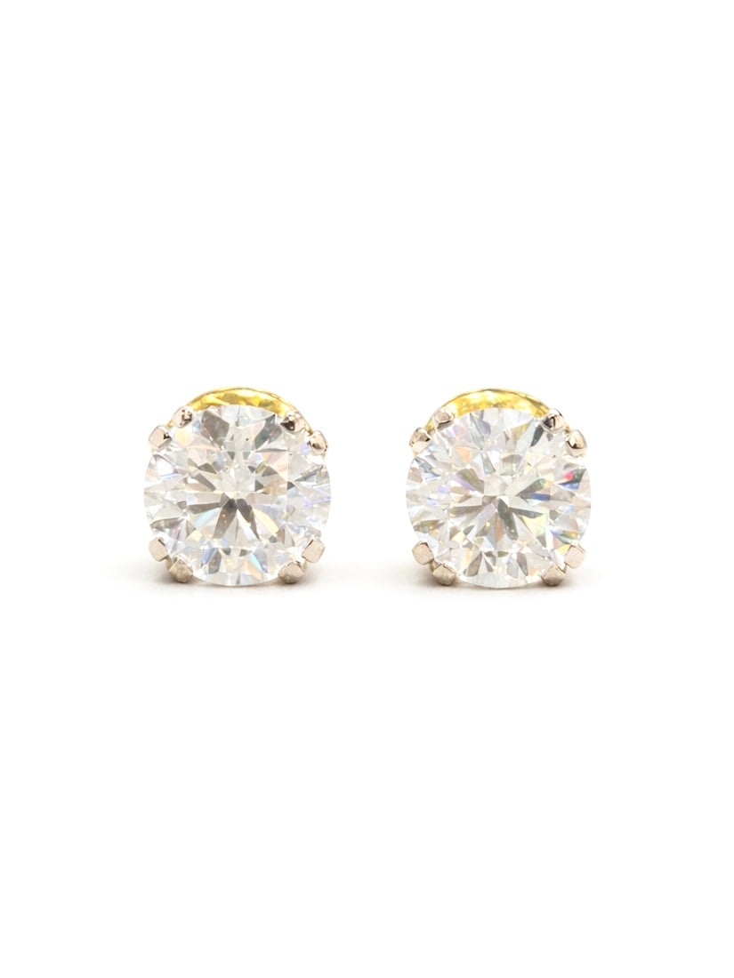 Forge Solitaire Lab Diamond Earring