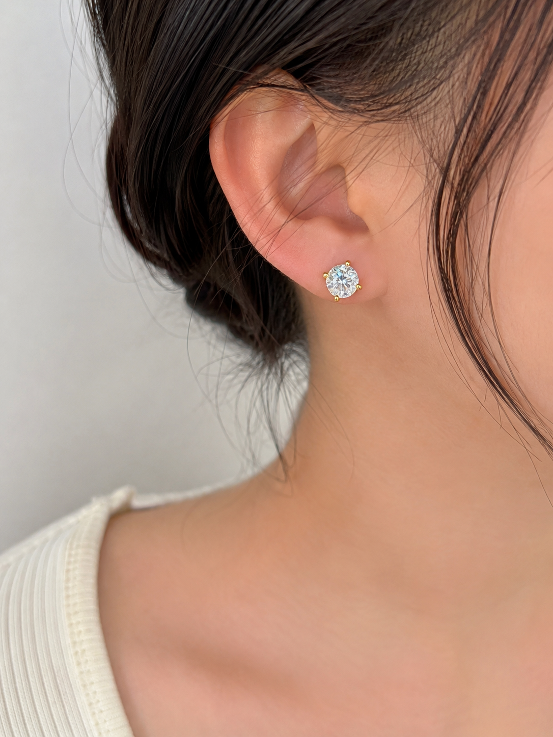 Naldris Faye Lab Diamond Earring