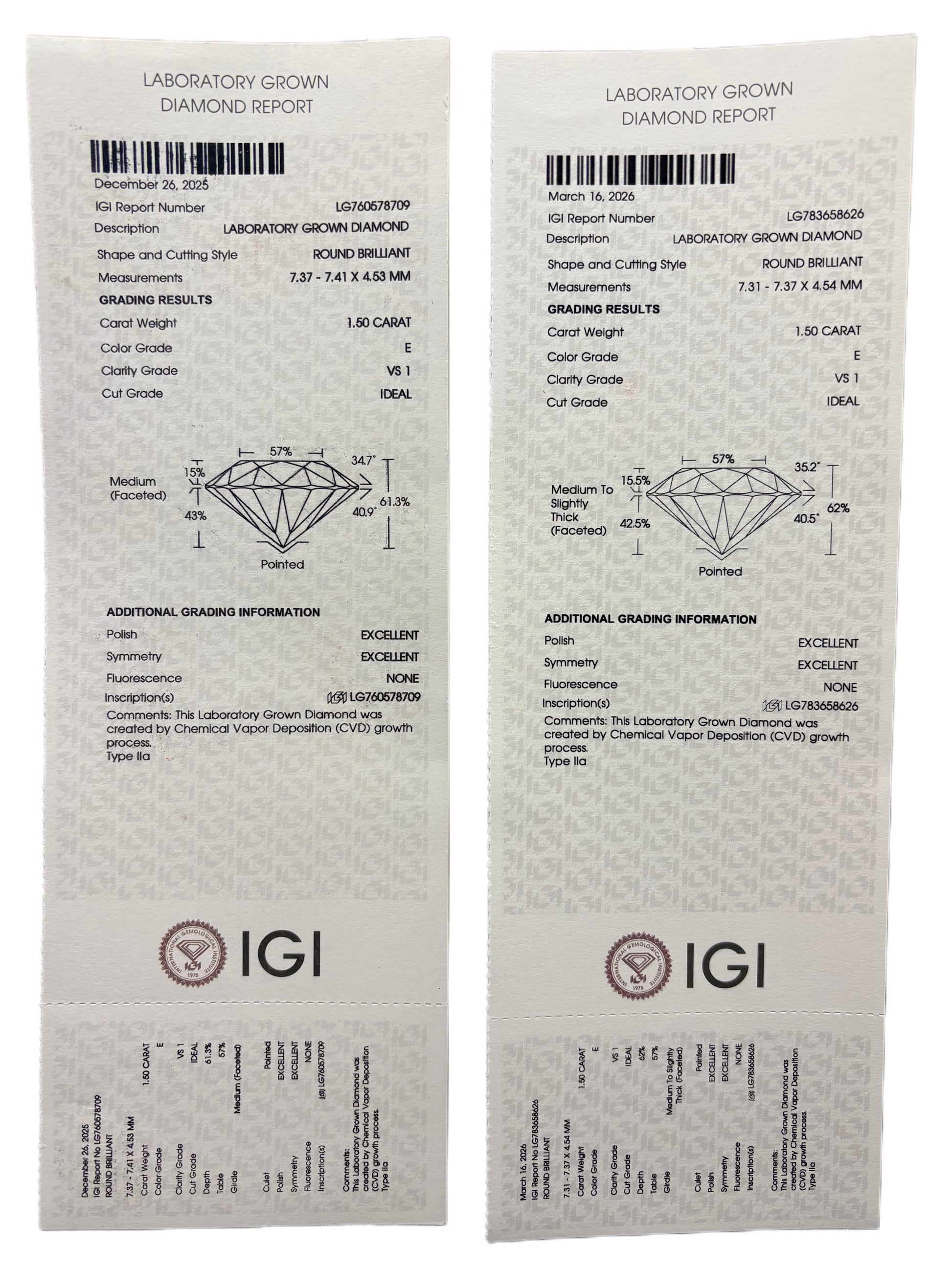 Thyvel Solreth Lab Grown Diamond Earring