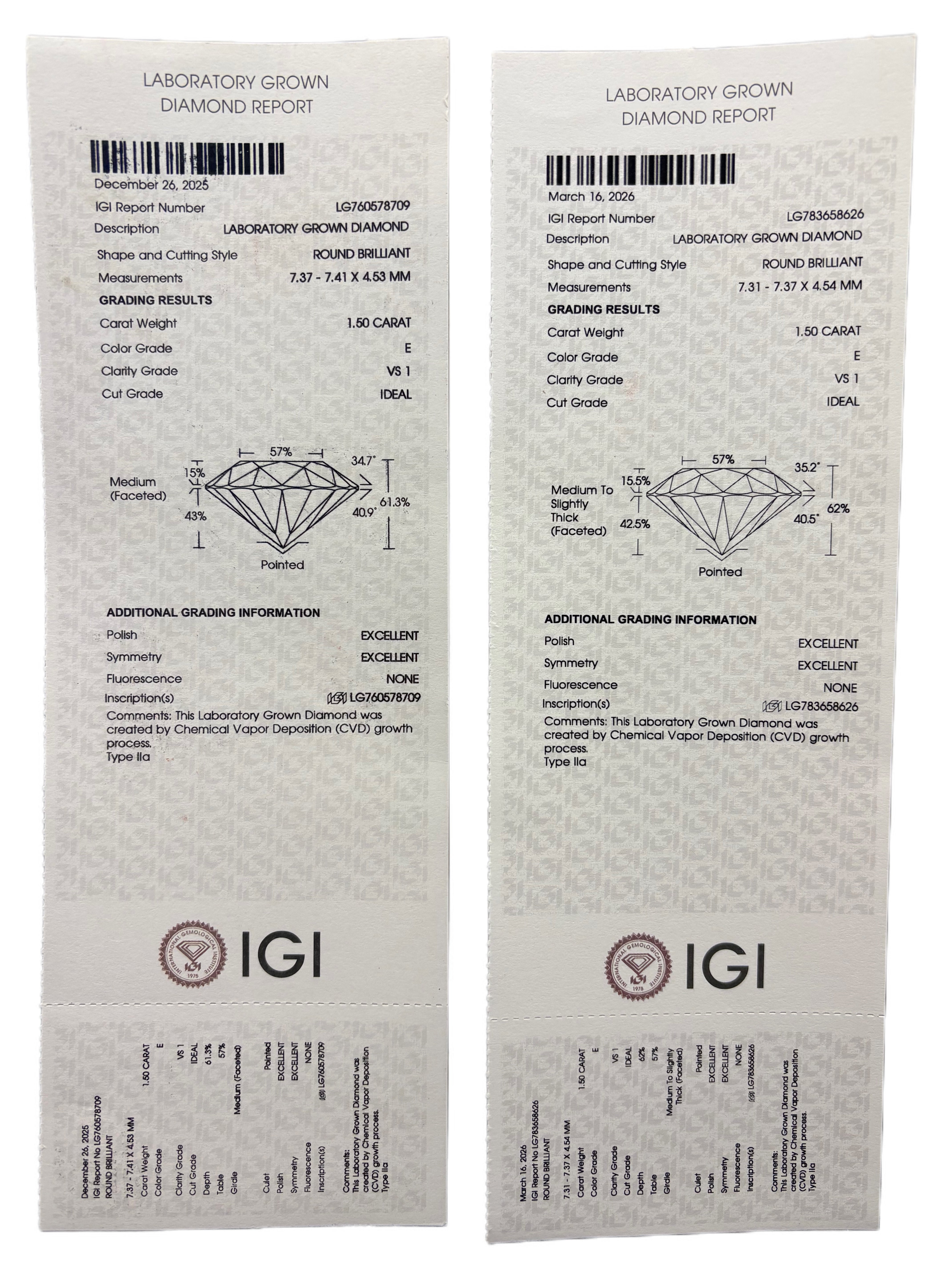 Thyvel Solreth Lab Grown Diamond Earring